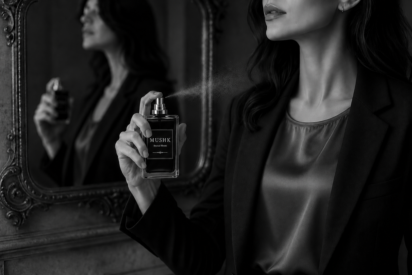 MUSHK Eternal Bloom – Extrait de Parfum | Luxury Perfume for Women | 100ml