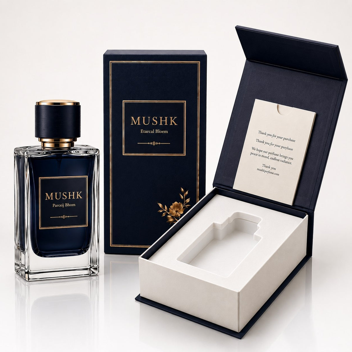 MUSHK Eternal Bloom – Extrait de Parfum | Luxury Perfume for Women | 100ml