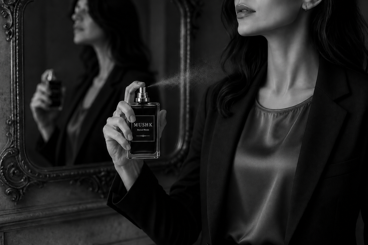 MUSHK Eternal Bloom – Extrait de Parfum | Luxury Perfume for Women | 100ml