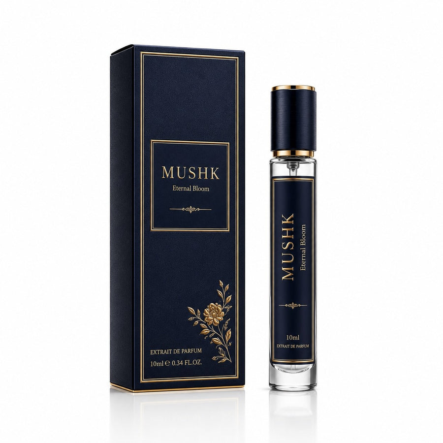 MUSHK Eternal Bloom Travel Spray – Extract de Perfume | Luxury Pocket Perfume | 10ml